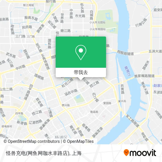 怪兽充电(网鱼网咖水丰路店)地图