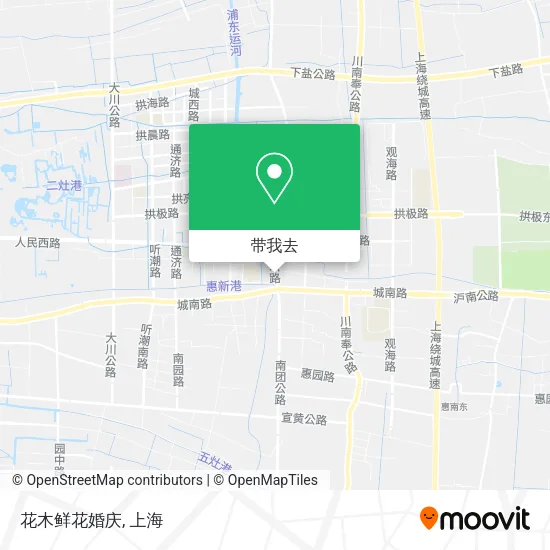 花木鲜花婚庆地图