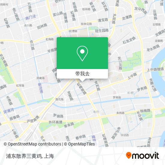 浦东散养三黄鸡地图