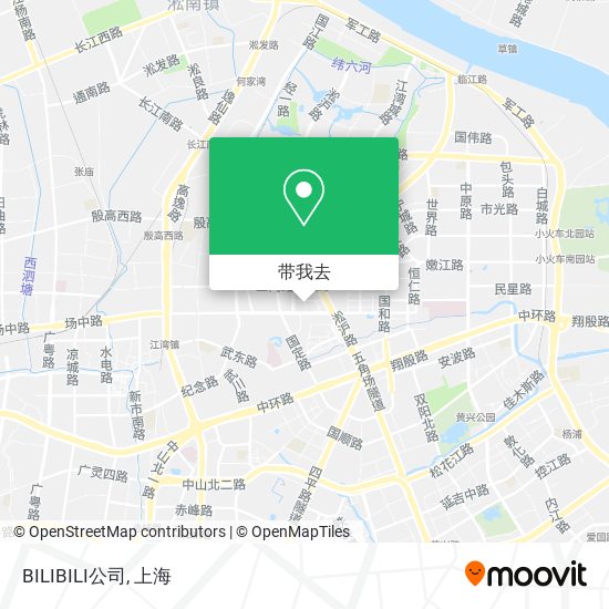 BILIBILI公司地图
