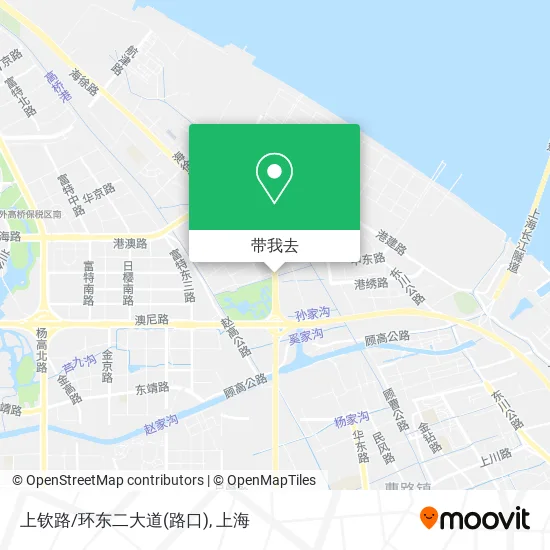 上钦路/环东二大道(路口)地图