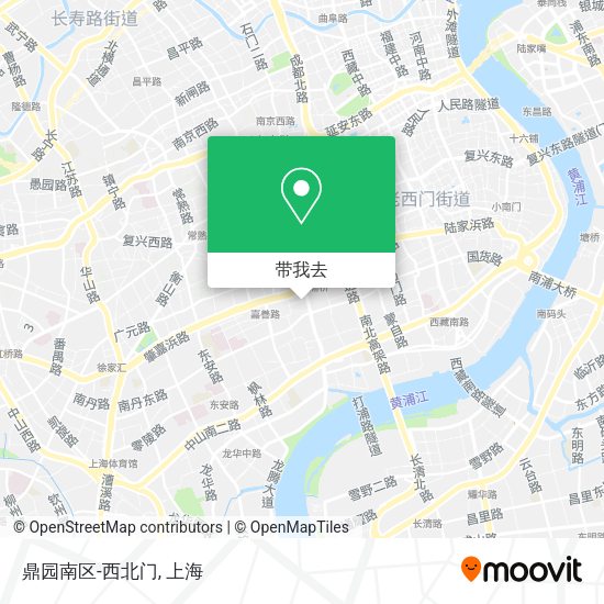 鼎园南区-西北门地图