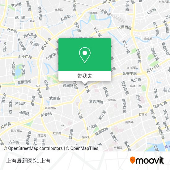 上海辰新医院地图