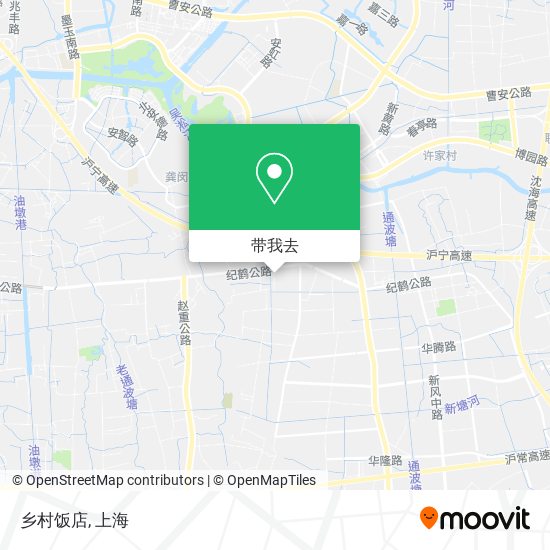 乡村饭店地图