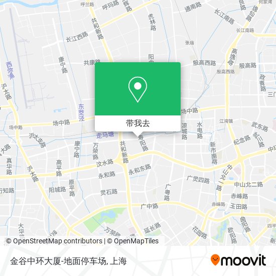 金谷中环大厦-地面停车场地图