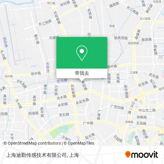 上海迪勤传感技术有限公司地图