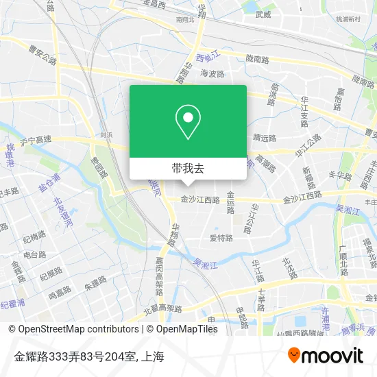 金耀路333弄83号204室地图