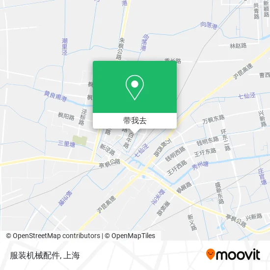 服装机械配件地图