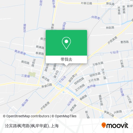 泾宾路枫湾路(枫岸华庭)地图
