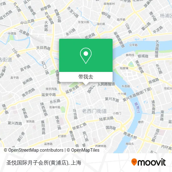 圣悦国际月子会所(黄浦店)地图