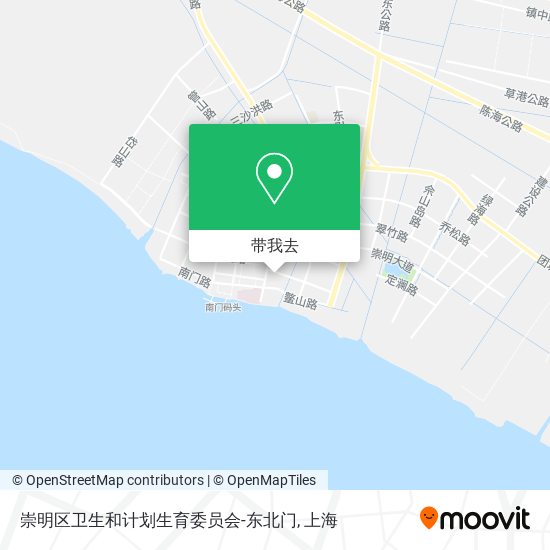 崇明区卫生和计划生育委员会-东北门地图