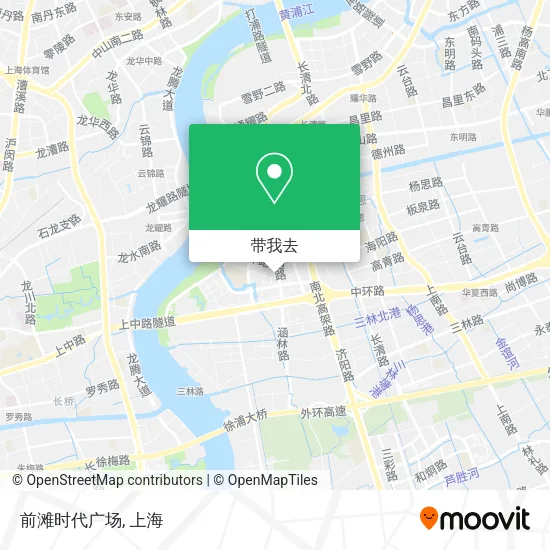 前滩时代广场地图