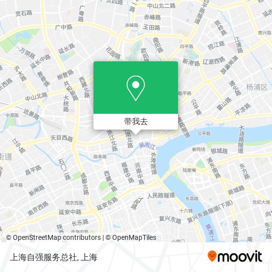 上海自强服务总社地图