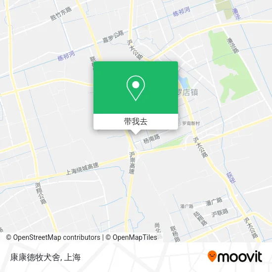 康康德牧犬舍地图