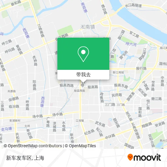 新车发车区地图