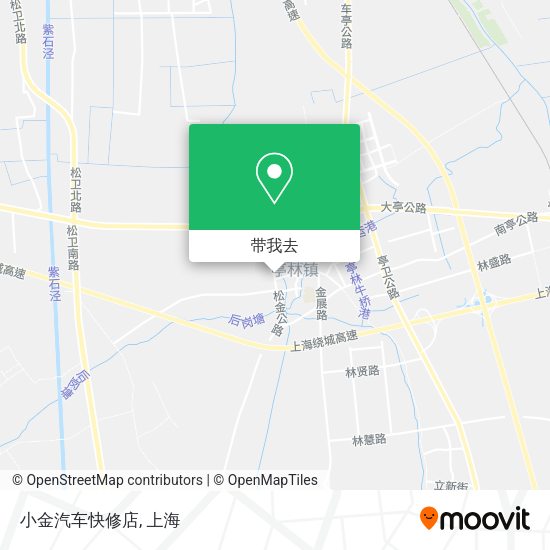 小金汽车快修店地图