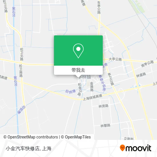 小金汽车快修店地图