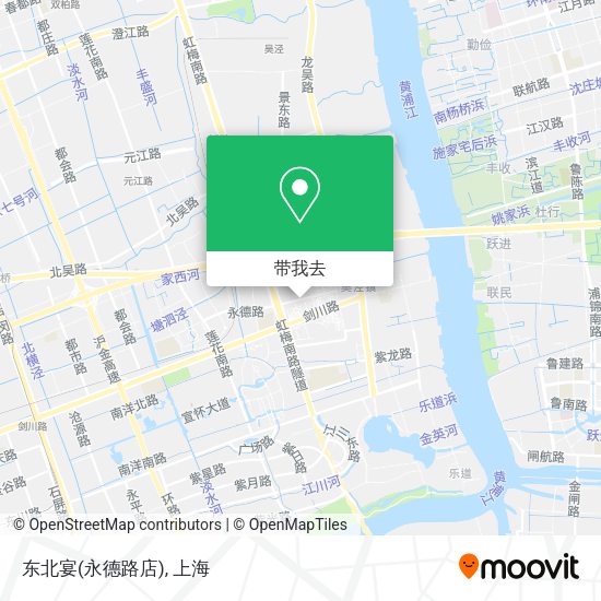 东北宴(永德路店)地图
