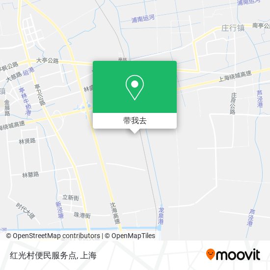 红光村便民服务点地图