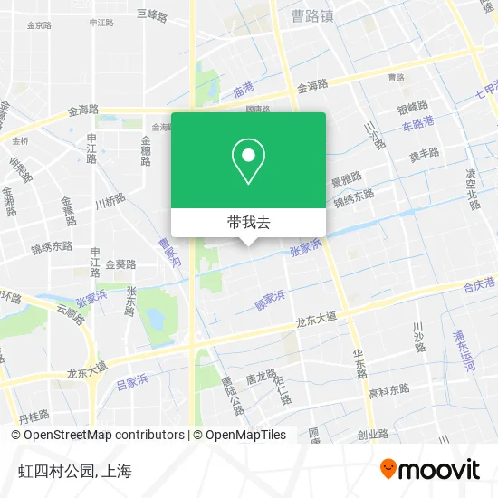 虹四村公园地图