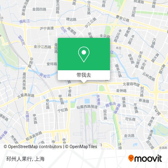 邳州人果行地图