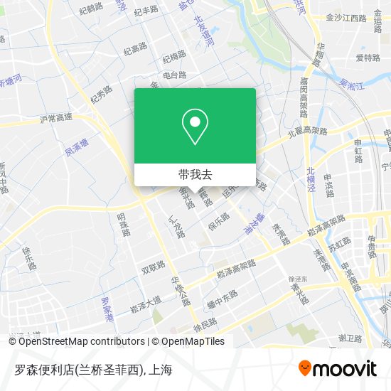 罗森便利店(兰桥圣菲西)地图