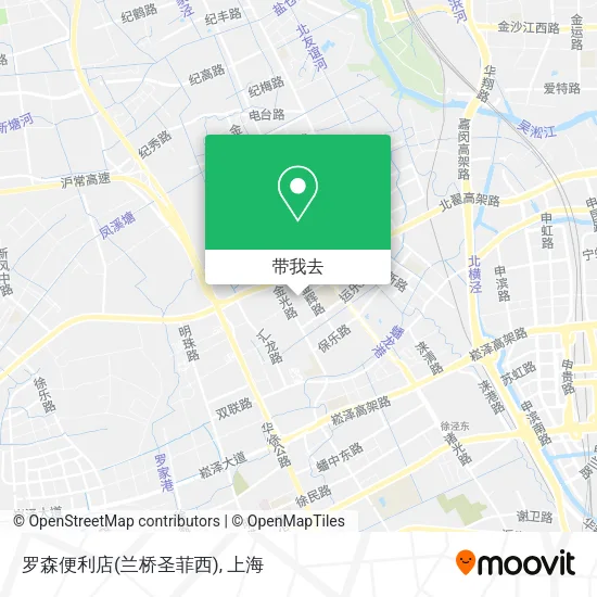罗森便利店(兰桥圣菲西)地图
