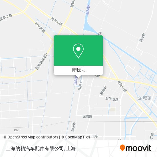 上海纳精汽车配件有限公司地图
