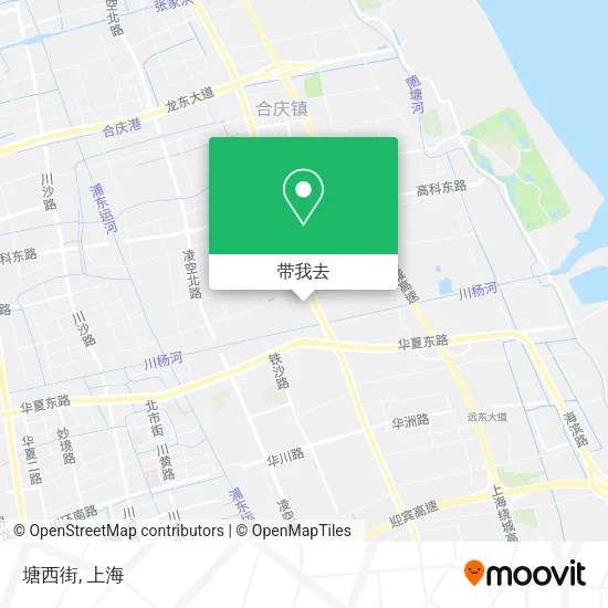 塘西街地图