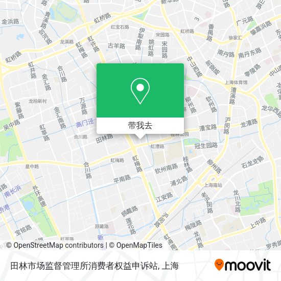 田林市场监督管理所消费者权益申诉站地图