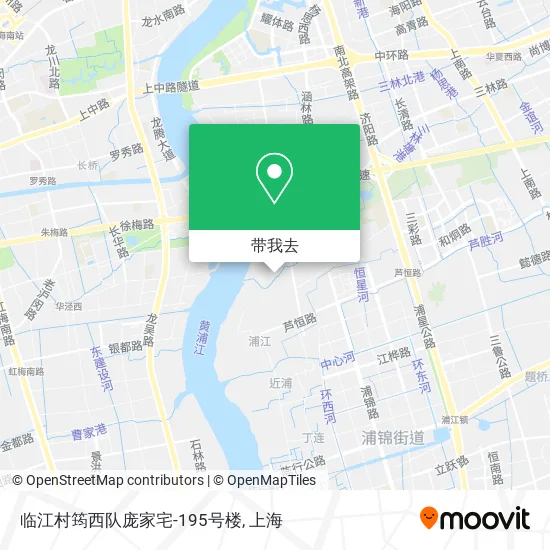 临江村筠西队庞家宅-195号楼地图