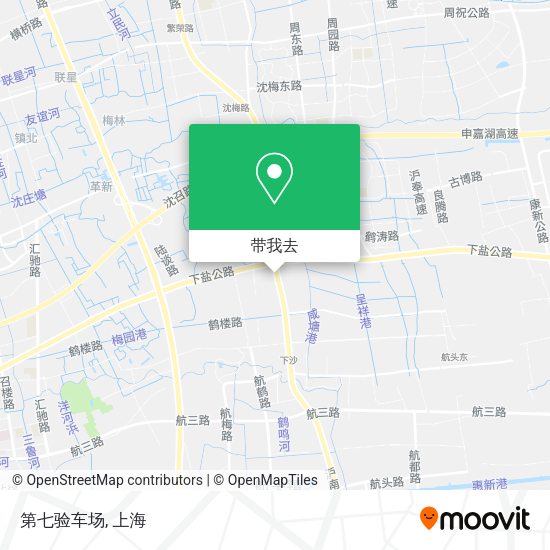 第七验车场地图