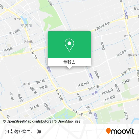 河南滋补烩面地图