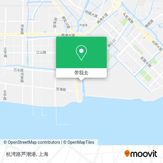杭湾路芦潮港地图