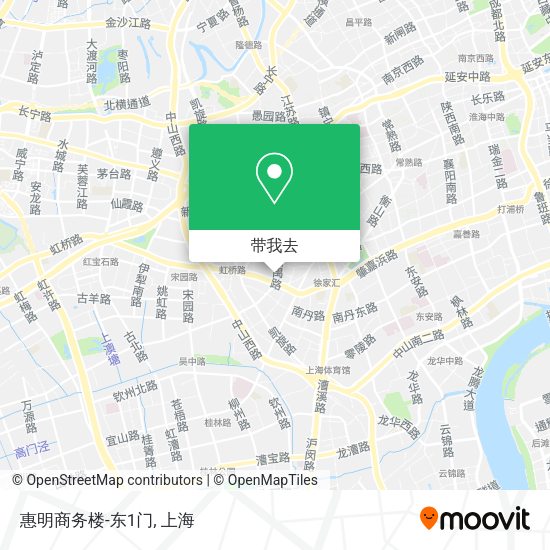 惠明商务楼-东1门地图