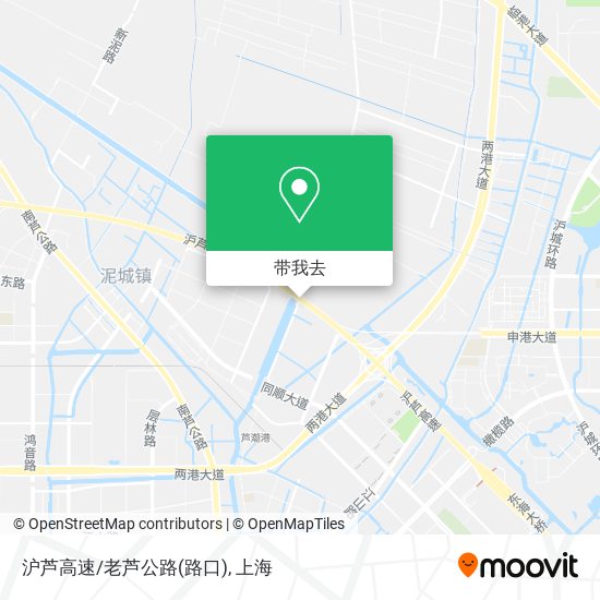 沪芦高速/老芦公路(路口)地图