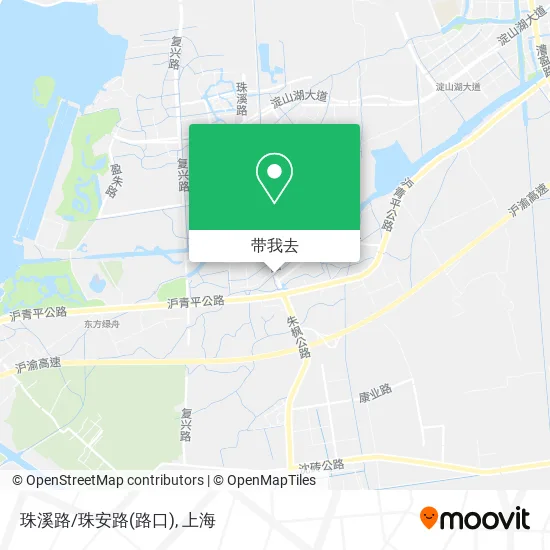 珠溪路/珠安路(路口)地图