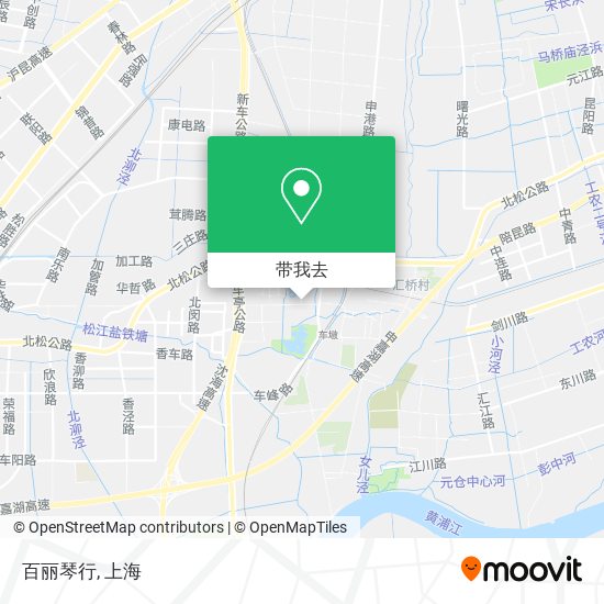 百丽琴行地图