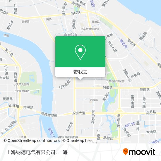 上海纳德电气有限公司地图