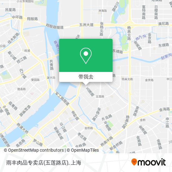 雨丰肉品专卖店(五莲路店)地图