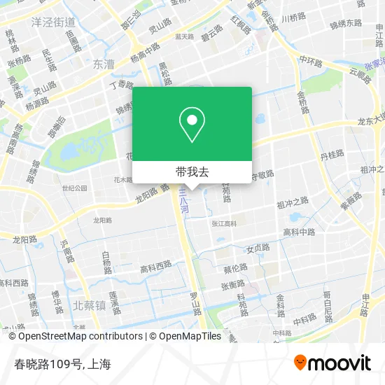 春晓路109号地图