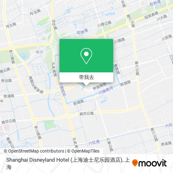 Shanghai Disneyland Hotel (上海迪士尼乐园酒店)地图