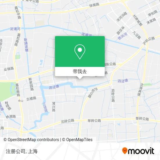 注册公司地图