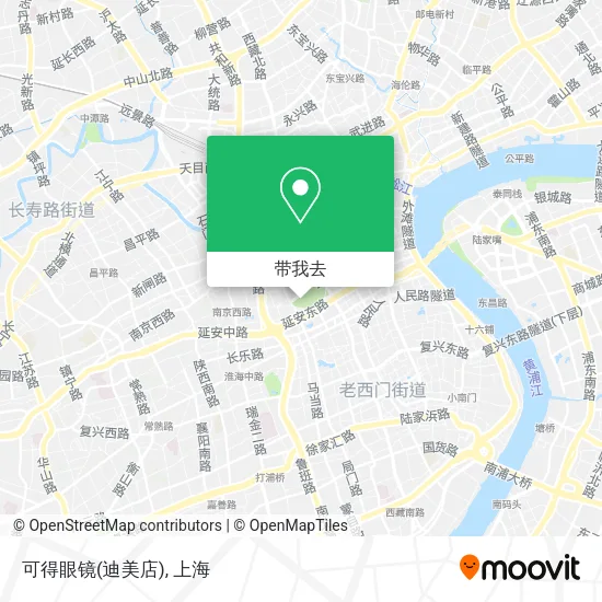 可得眼镜(迪美店)地图