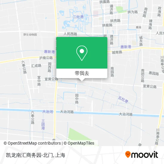 凯龙南汇商务园-北门地图