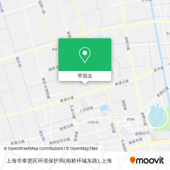 上海市奉贤区环境保护局(南桥环城东路)地图