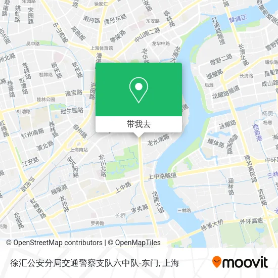徐汇公安分局交通警察支队六中队-东门地图