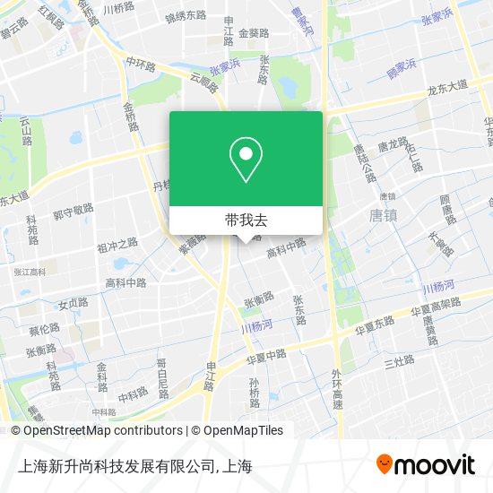 上海新升尚科技发展有限公司地图
