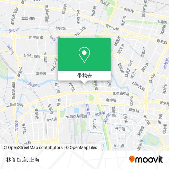 林阁饭店地图