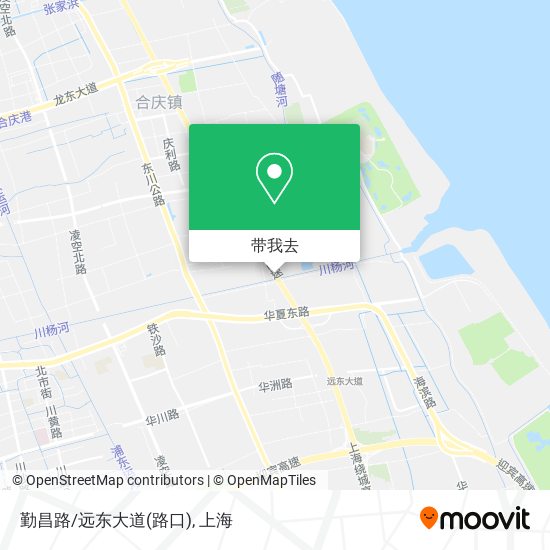 勤昌路/远东大道(路口)地图